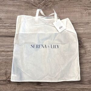 Serena & Lily White Tote Bag